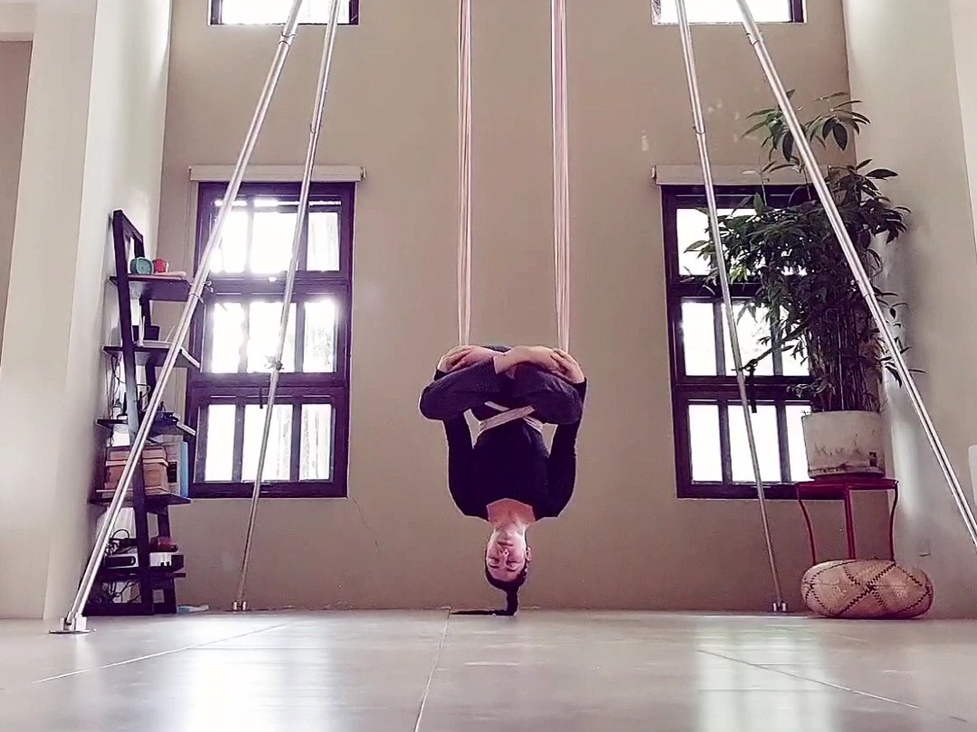 Inversion Lotus Inverted Lotus Flow – Choice International Aerial Fitness